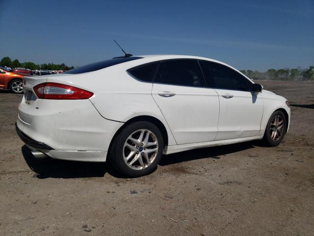 3FA6P0H74ER130450 - 2014 FORD FUSION SE WHITE photo 3