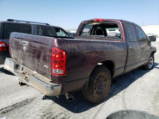 1D7HA18N25J568313 - 2005 DODGE RAM 1500 S BURGUNDY photo 4