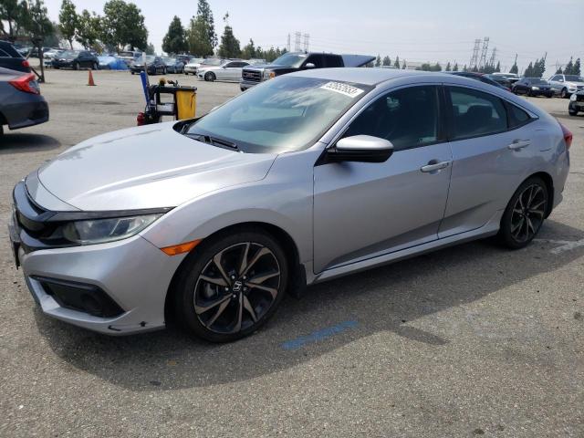 2HGFC2F87KH542948 - 2019 HONDA CIVIC SPORT 银色 照片 1