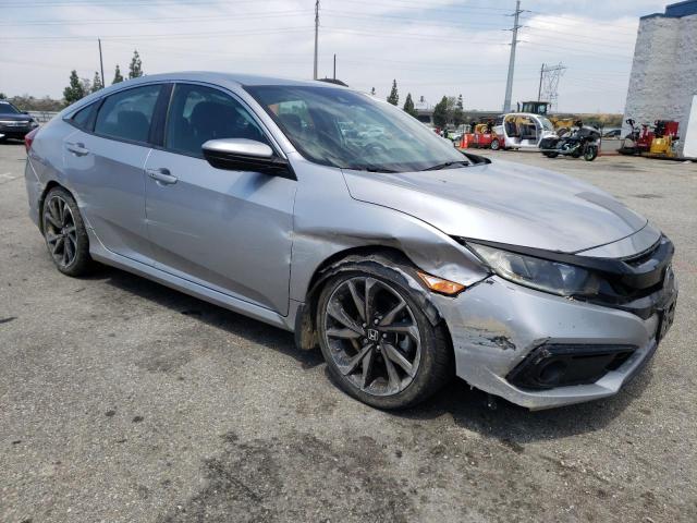 2HGFC2F87KH542948 - 2019 HONDA CIVIC SPORT 银色 照片 4