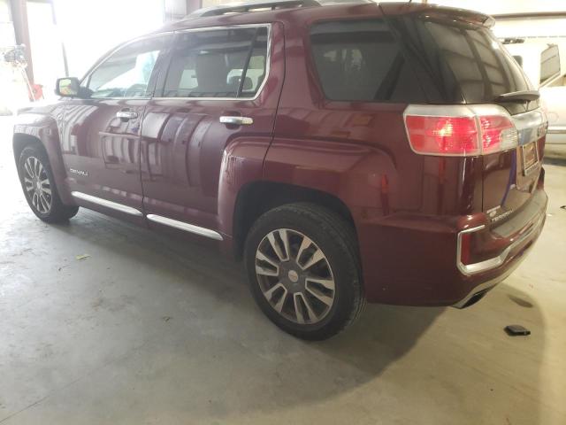 2GKFLRE3XG6279357 - 2016 GMC TERRAIN DENALI RED photo 2