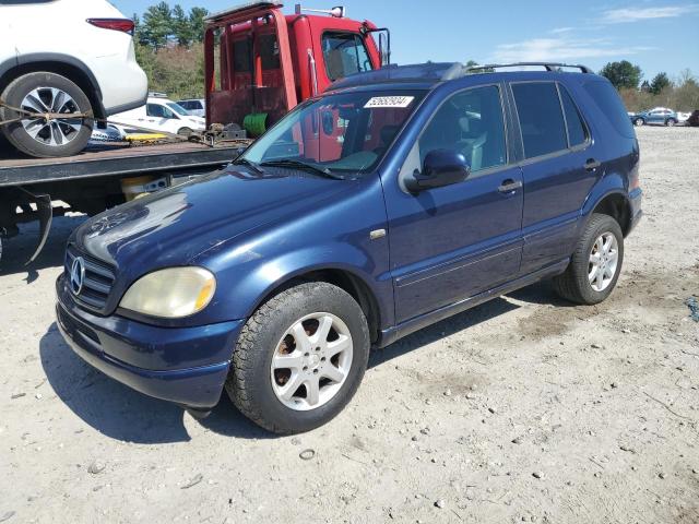 4JGAB72E9XA101022 - 1999 MERCEDES-BENZ ML 430 BLUE photo 1