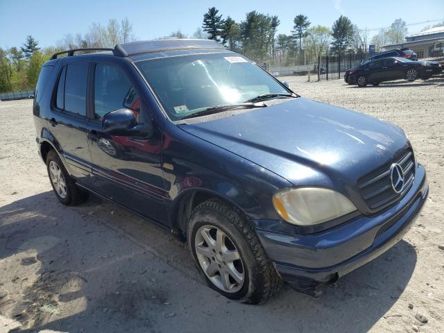 4JGAB72E9XA101022 - 1999 MERCEDES-BENZ ML 430 BLUE photo 4