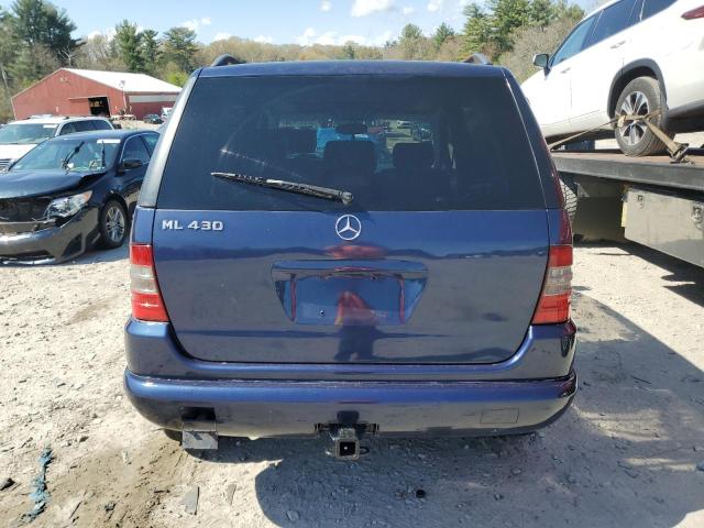 4JGAB72E9XA101022 - 1999 MERCEDES-BENZ ML 430 BLUE photo 6