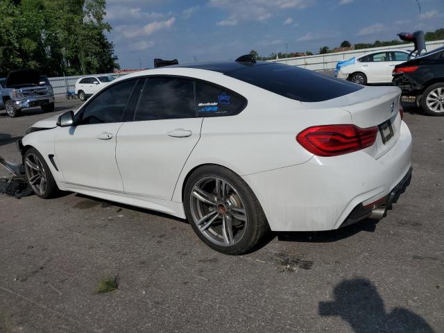 WBA4J5C56JBF06313 - 2018 BMW 440I GRAN COUPE WHITE photo 2