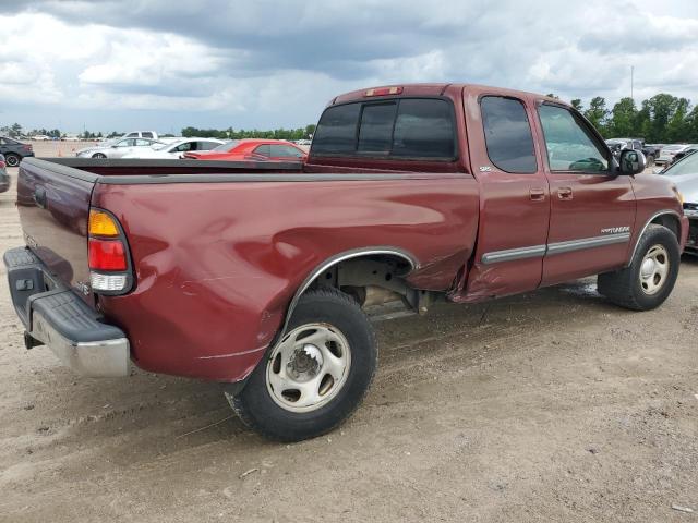 5TBRT34194S456142 - 2004 TOYOTA TUNDRA ACCESS CAB SR5 RED photo 3