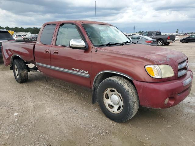 5TBRT34194S456142 - 2004 TOYOTA TUNDRA ACCESS CAB SR5 RED photo 4