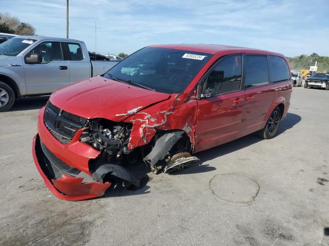 2C4RDGCG6FR570533 - 2015 DODGE GRAND CARA SXT RED photo 1