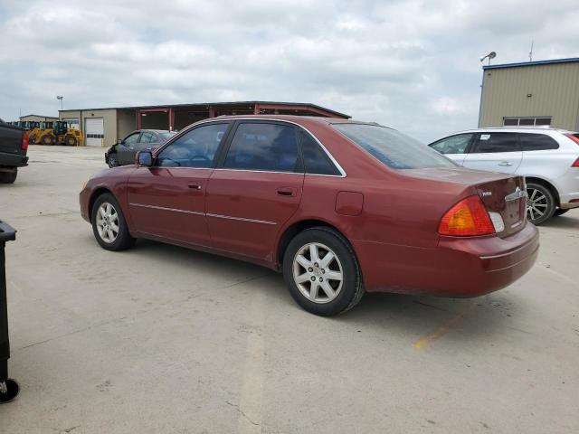 4T1BF28B92U236677 - 2002 TOYOTA AVALON XL BURGUNDY photo 2