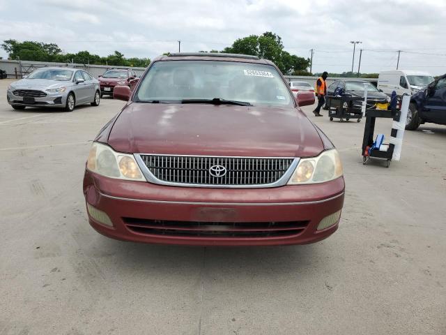 4T1BF28B92U236677 - 2002 TOYOTA AVALON XL BURGUNDY photo 5