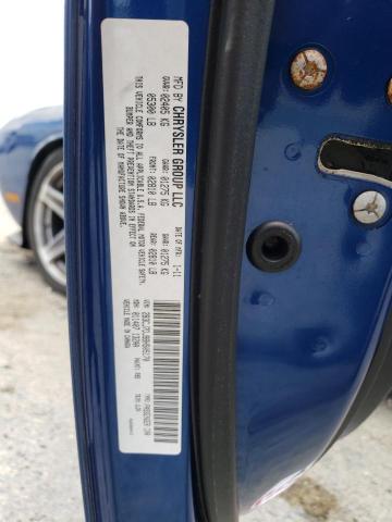 2B3CJ7DJ9BH505170 - 2011 DODGE CHALLENGER SRT-8 蓝色 照片 12