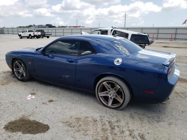 2B3CJ7DJ9BH505170 - 2011 DODGE CHALLENGER SRT-8 BLUE photo 2