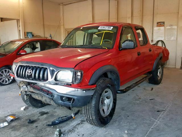 5TEGN92N34Z397075 - 2004 TOYOTA TACOMA DOUBLE CAB PRERUNNER  photo 2