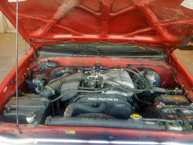 5TEGN92N34Z397075 - 2004 TOYOTA TACOMA DOUBLE CAB PRERUNNER  photo 7