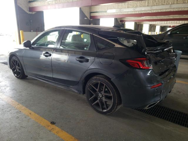 19XFL1H85NE017490 - 2022 HONDA CIVIC SPORT TOURING فحمي صورة 2