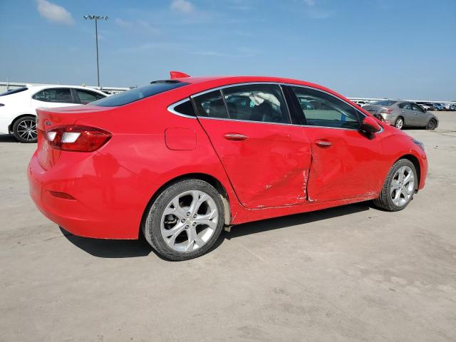 1G1BF5SM6J7192501 - 2018 CHEVROLET CRUZE PREMIER RED photo 3