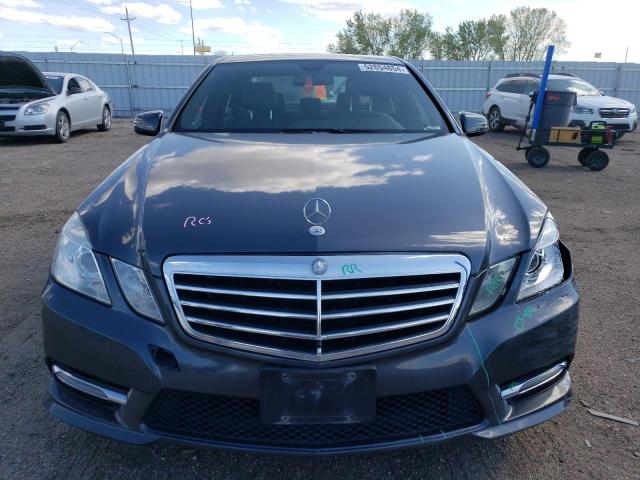 WDDHF8JB2DA767743 - 2013 MERCEDES-BENZ E 350 4MATIC GRAY photo 5