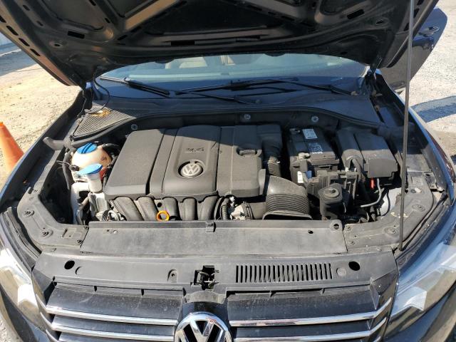 1VWCH7A39CC021405 - 2012 VOLKSWAGEN PASSAT SEL BLACK photo 11