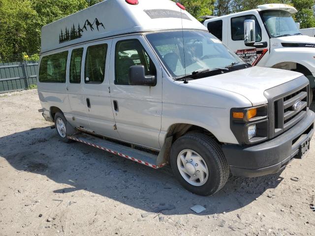 1FTNE14W18DB47928 - 2008 FORD ECONLINE E150 VAN SILVER photo 4