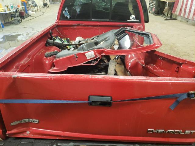 1GCDT19W118149834 - 2001 CHEVROLET S10 S10 RED photo 6