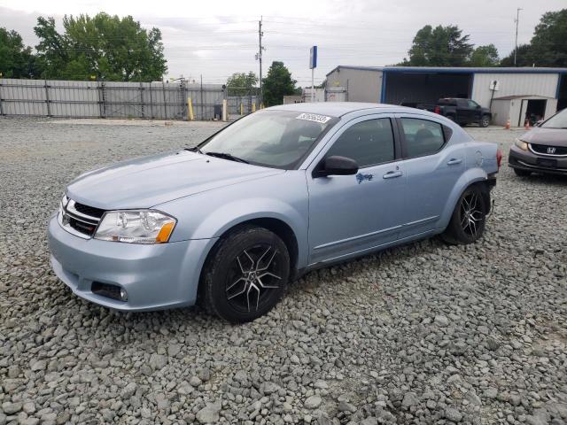 1C3CDZCB6DN590592 - 2013 DODGE AVENGER SXT BLUE photo 1