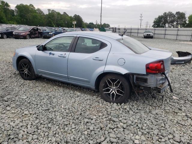 1C3CDZCB6DN590592 - 2013 DODGE AVENGER SXT BLUE photo 2