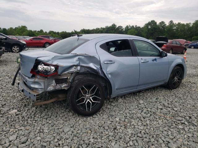 1C3CDZCB6DN590592 - 2013 DODGE AVENGER SXT BLUE photo 3