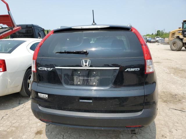 2HKRM4H79EH625642 - 2014 HONDA CR-V EXL BLACK photo 6