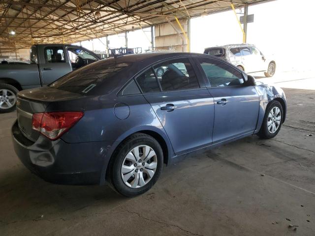 1G1PA5SH4E7307383 - 2014 CHEVROLET CRUZE LS GRAY photo 3