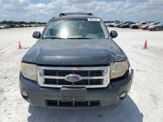 1FMCU03759KC58375 - 2009 FORD ESCAPE XLT GRAY photo 5