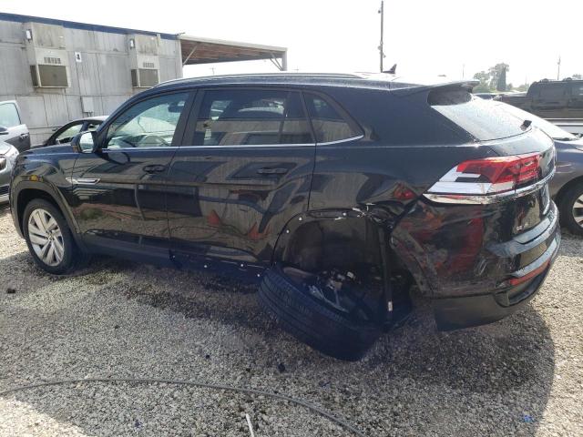 1V21E2CA5LC208169 - 2020 VOLKSWAGEN ATLAS CROS SE Черный фото 2