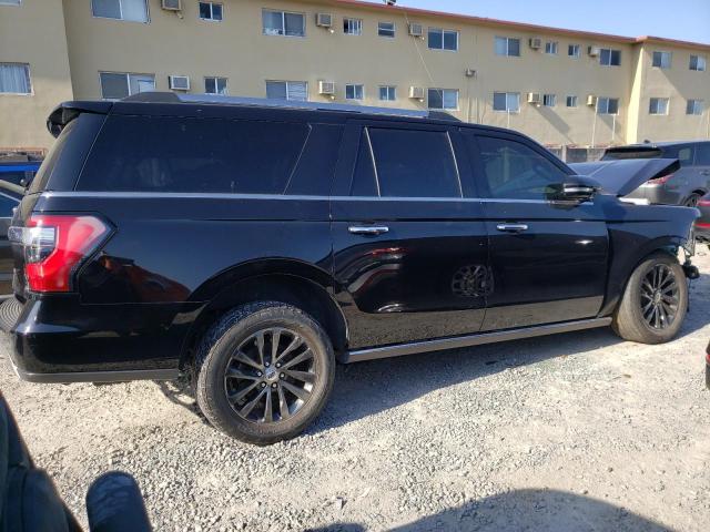 1FMJK1KT8KEA38587 - 2019 FORD EXPEDITION MAX LIMITED BLACK photo 3