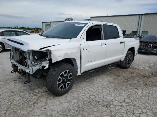 5TFDY5F14MX035726 - 2021 TOYOTA TUNDRA CREWMAX SR5 WHITE photo 1