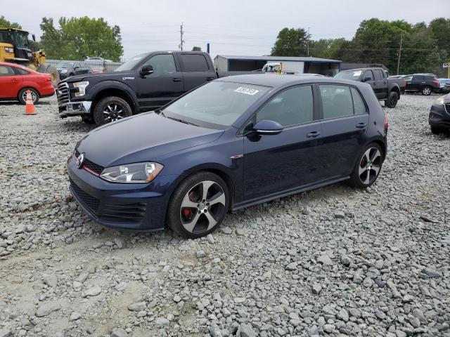 3VW4T7AU6FM091751 - 2015 VOLKSWAGEN NEW GTI BLUE photo 1