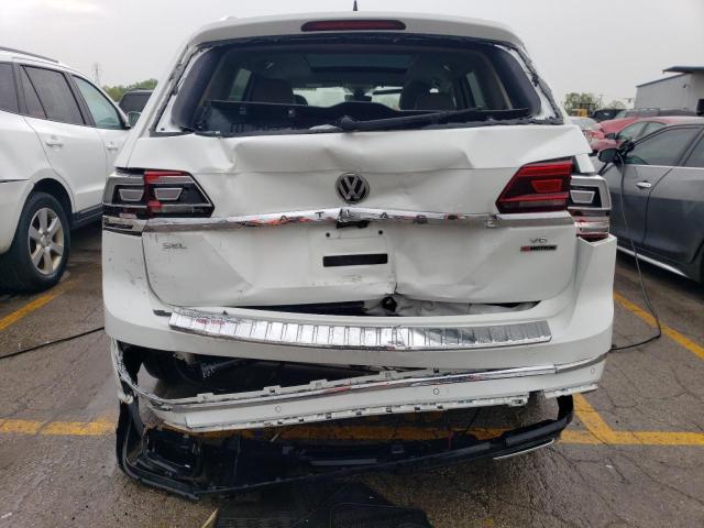 1V2RR2CA3JC565581 - 2018 VOLKSWAGEN ATLAS SEL WHITE photo 6