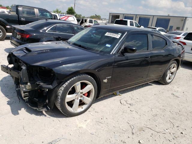 2B3KA73W38H288216 - 2008 DODGE CHARGER SRT-8 BLACK photo 1