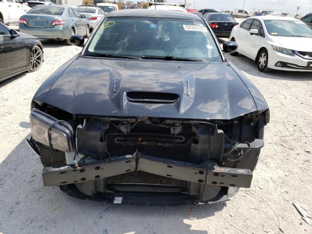 2B3KA73W38H288216 - 2008 DODGE CHARGER SRT-8 BLACK photo 5