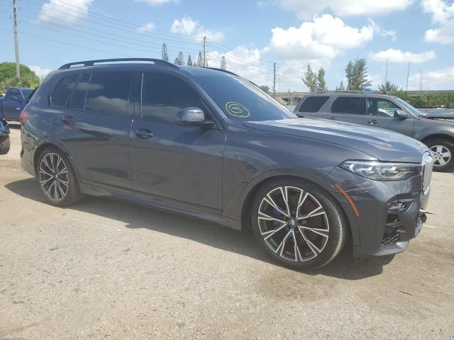 5UXCX4C52KLB40142 - 2019 BMW X7 XDRIVE50I GRAY photo 4