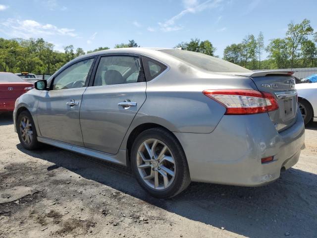 3N1AB7AP7DL727652 - 2013 NISSAN SENTRA S GRAY photo 2