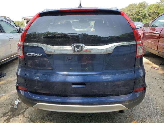 2HKRM3H76FH513585 - 2015 HONDA CR-V EXL BLUE photo 6