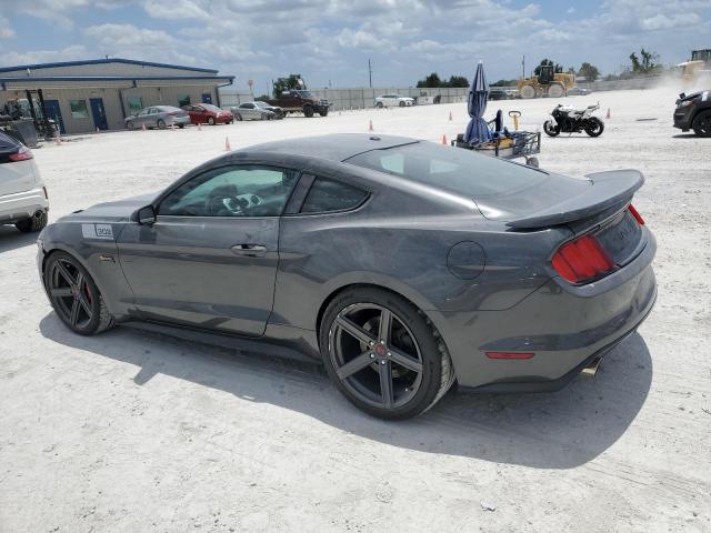 1FA6P8CFXH5224966 - 2017 FORD MUSTANG GT GRAY photo 2