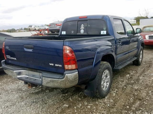 5TELU42N96Z151459 - 2006 TOYOTA TACOMA DOUBLE CAB  photo 4