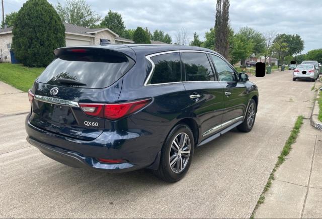 5N1DL0MNXKC557753 - 2019 INFINITI QX60 LUXE BLUE photo 4