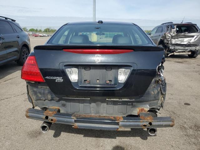 1HGCM66507A106137 - 2007 HONDA ACCORD EX BLACK photo 6