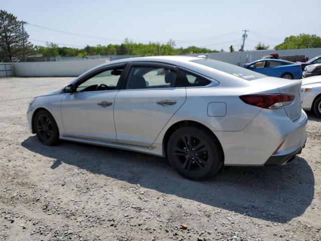 5NPE34AF7KH732607 - 2019 HYUNDAI SONATA LIMITED WHITE photo 2