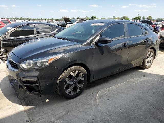 3KPF24AD7KE105920 - 2019 KIA FORTE FE BLACK photo 1