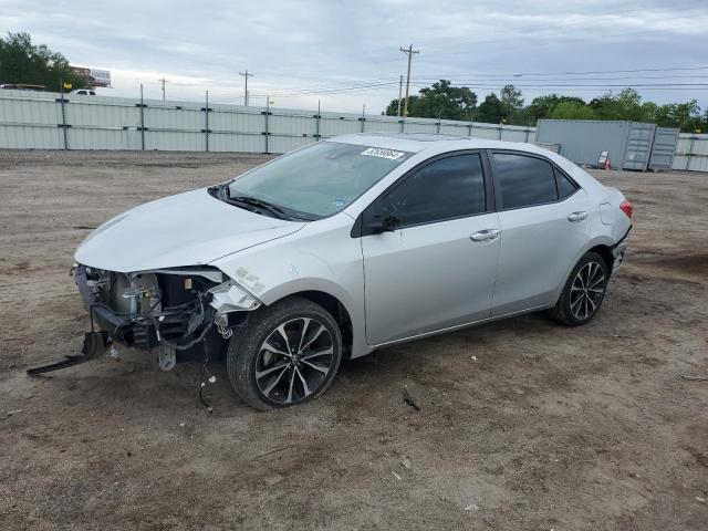 5YFBURHE8KP867138 - 2019 TOYOTA COROLLA L SILVER photo 1