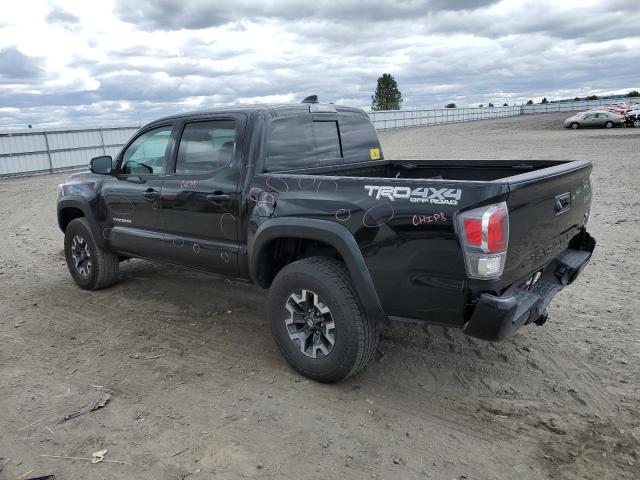 3TMCZ5AN6PM593638 - 2023 TOYOTA TACOMA DOUBLE CAB BLACK photo 2