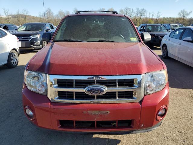 1FMCU9DG5AKC30499 - 2010 FORD ESCAPE XLT RED photo 5