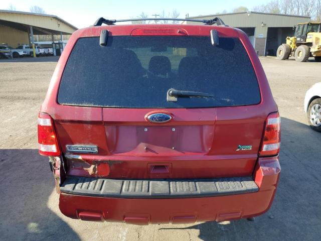 1FMCU9DG5AKC30499 - 2010 FORD ESCAPE XLT RED photo 6